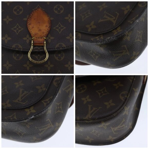 LOUIS VUITTON Monogram Saint Cloud GM Shoulder Bag - Picture 9 of 15